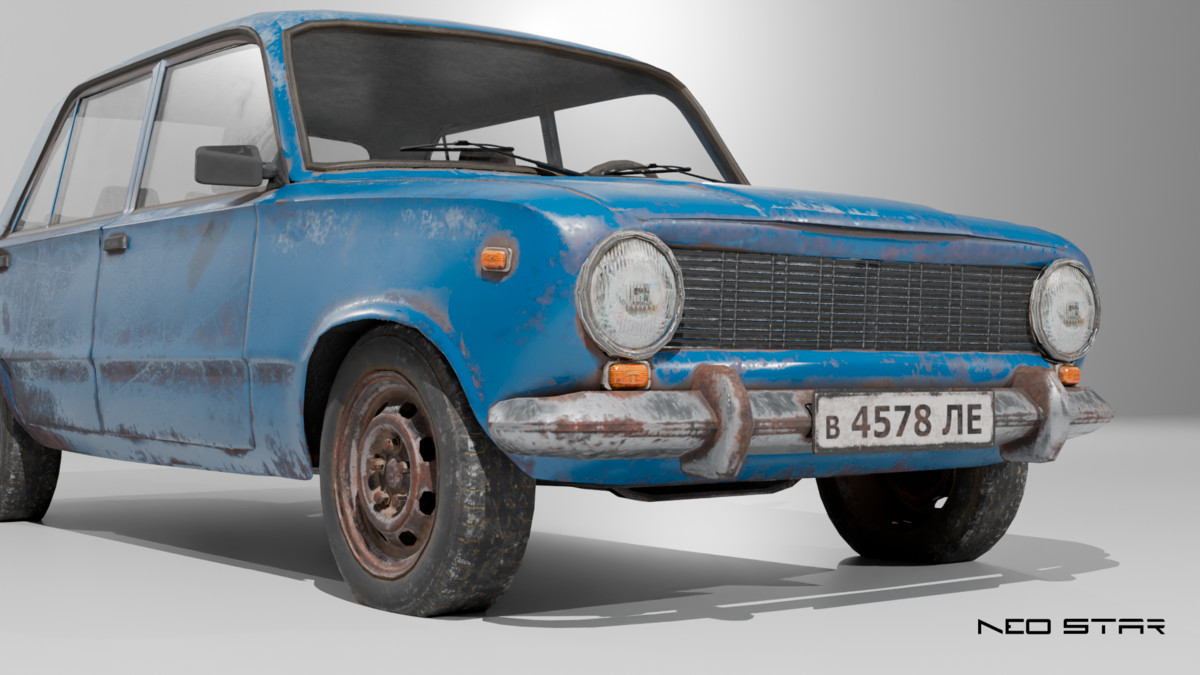 Old Soviet Cars Pack