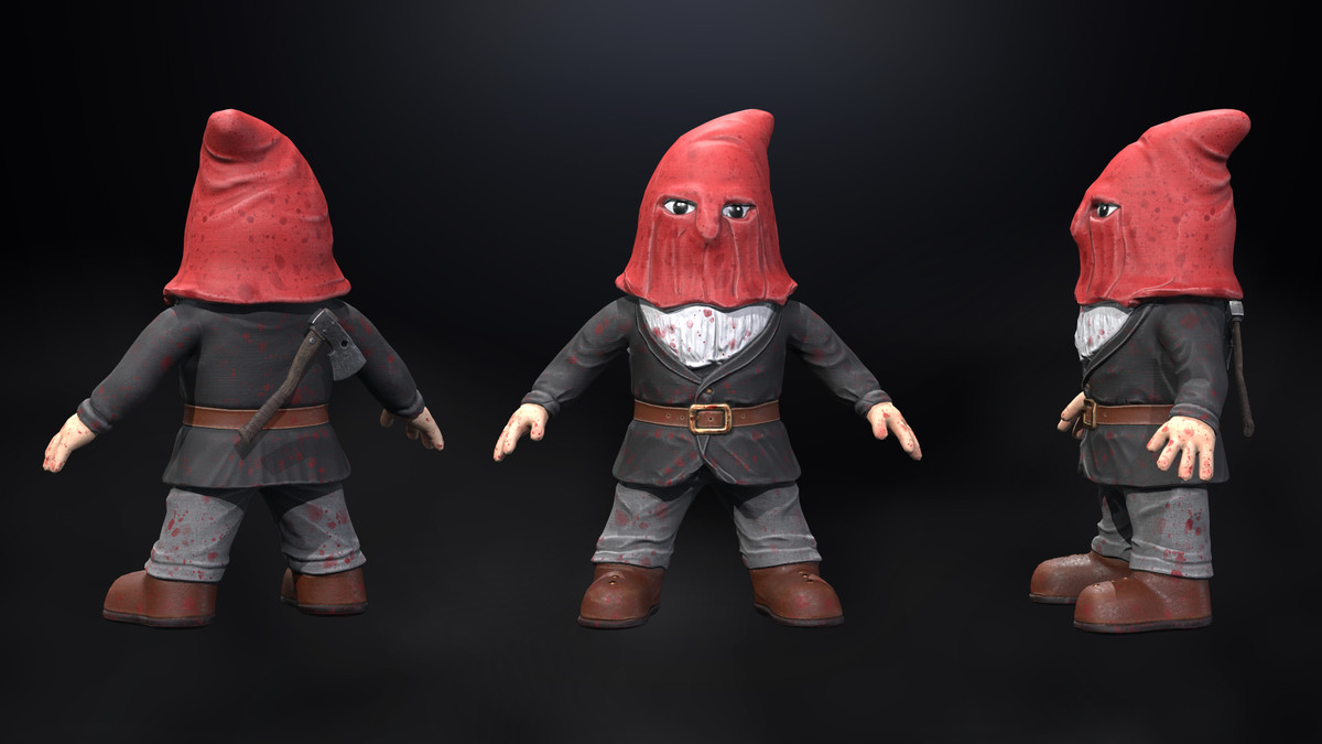 Garden Gnome Butcher
