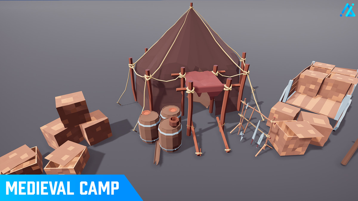 POLY - Medieval Camp