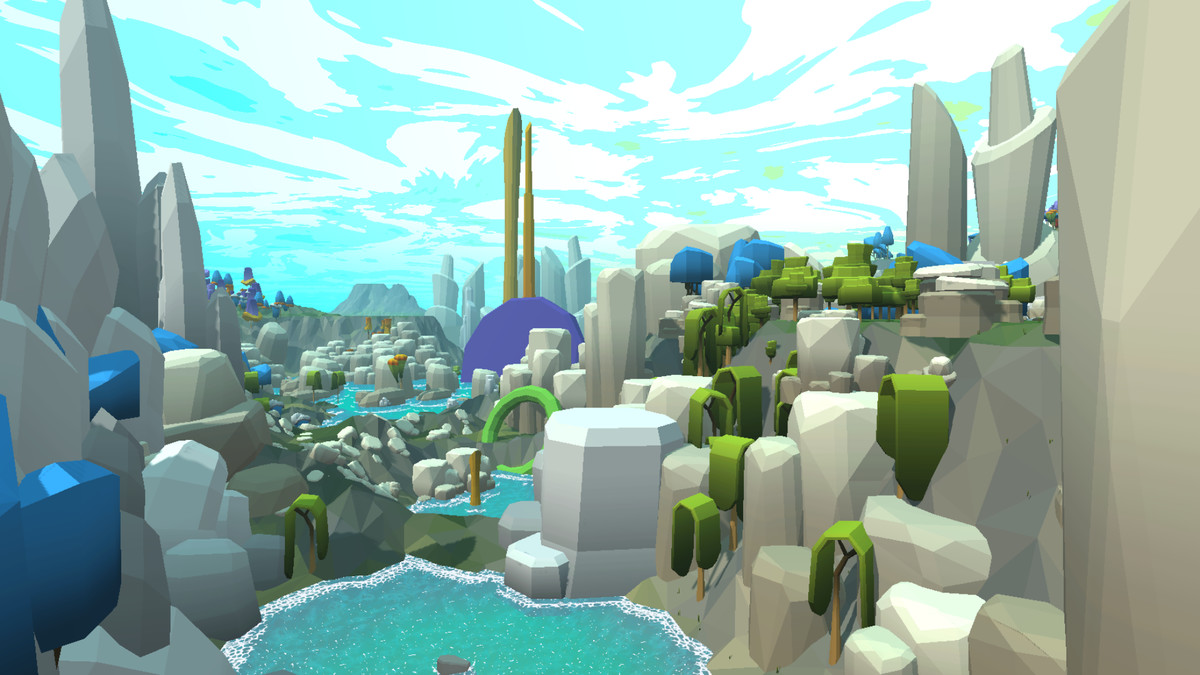 Low Poly Stylized Tiny Forest