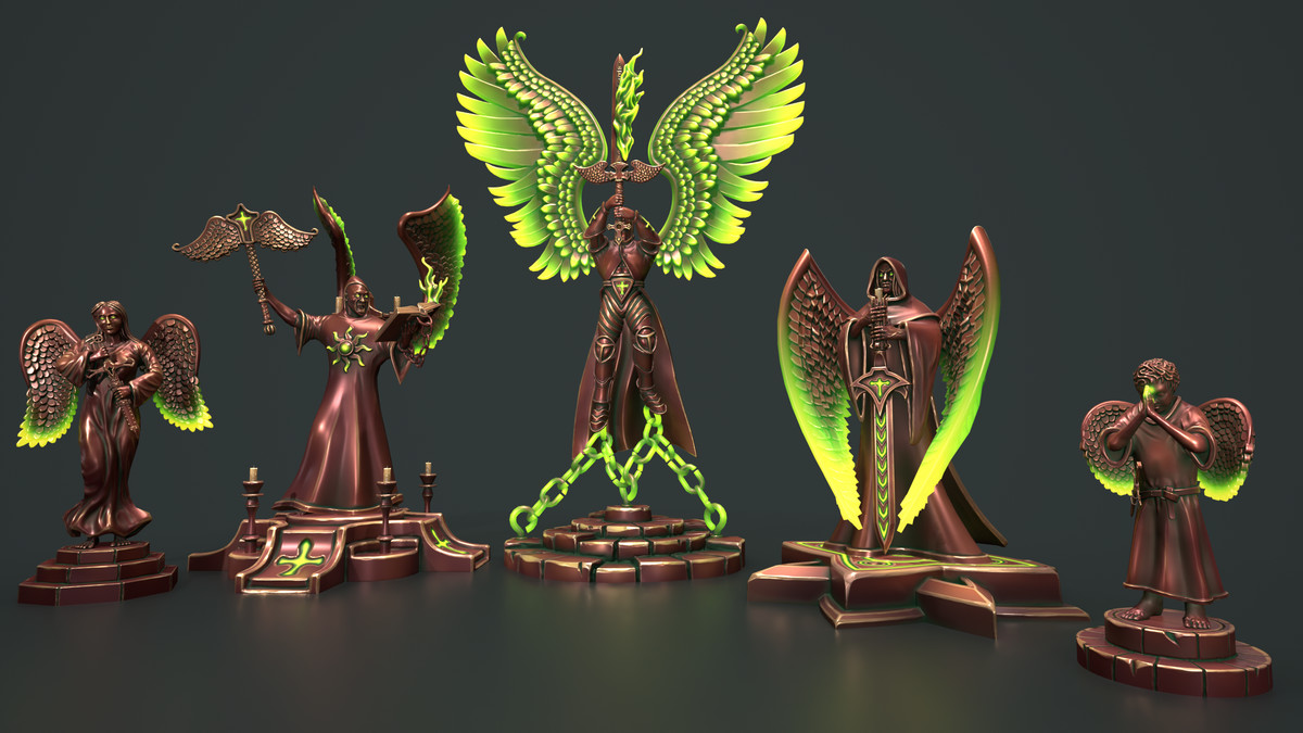 Dark Statues Pack
