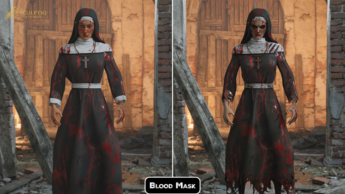 Nun / Possessed Nun - Dual Form Character