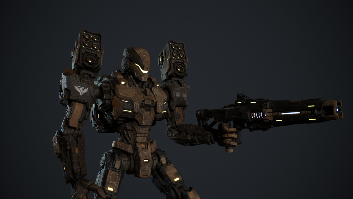 Aerial Strike Mech