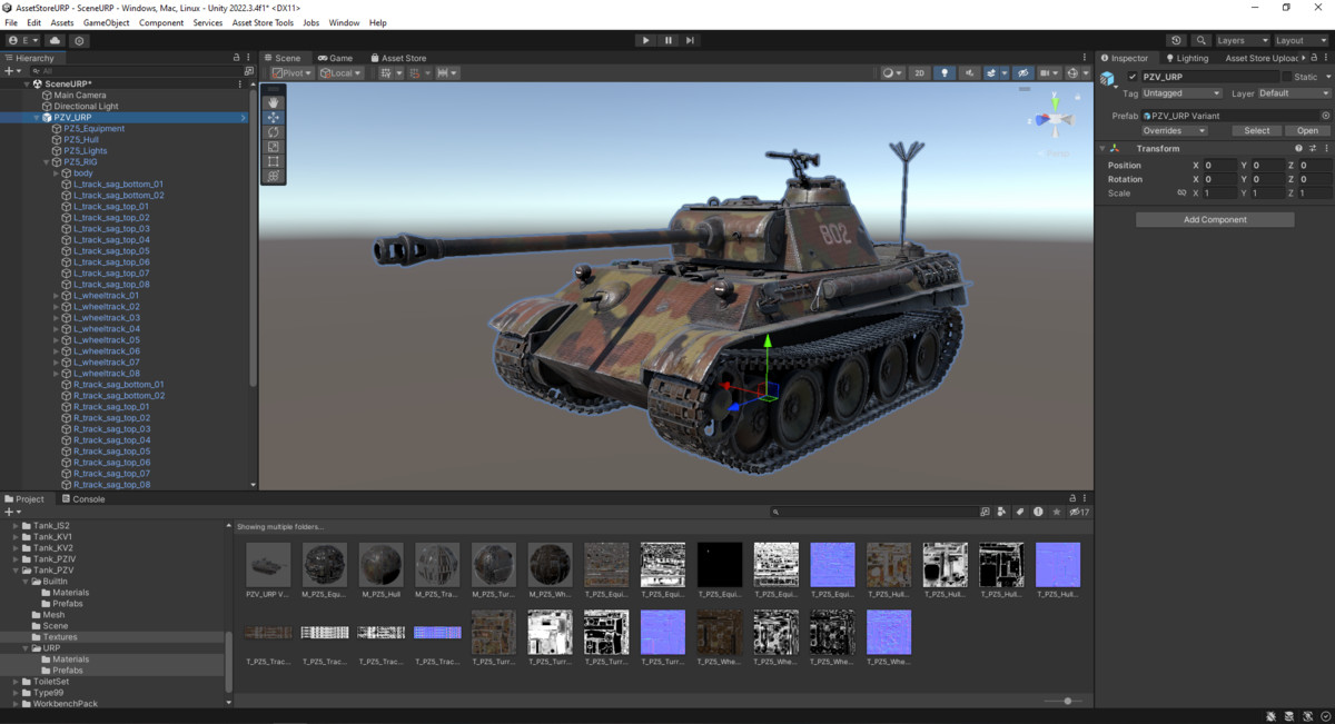 Tank Rigged PZV