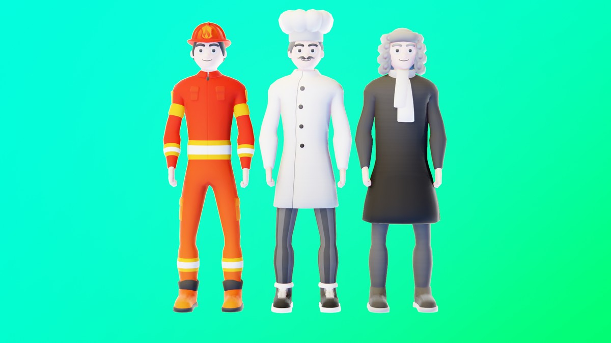 Casual Characters Pack 4 by IGS