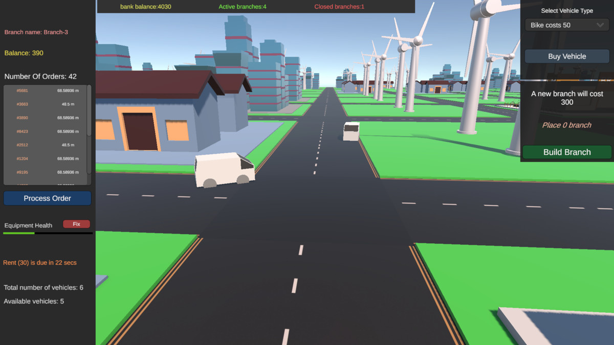 Delivery Simulator