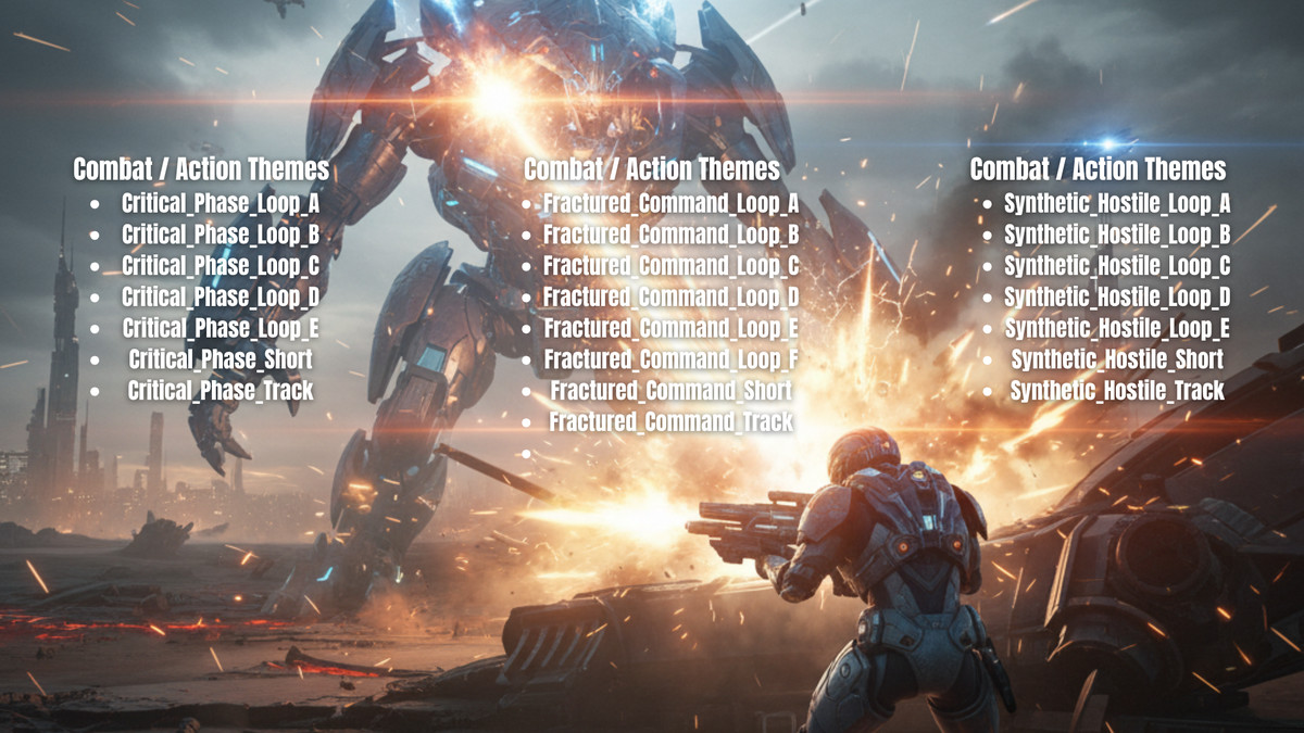 Cinematic Sci-Fi Universe – Core Themes Bundle