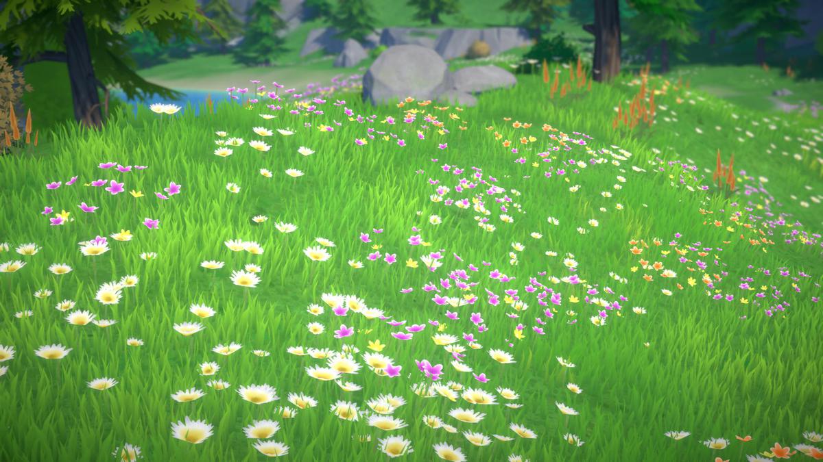 Stylized Snow & Pine Forest