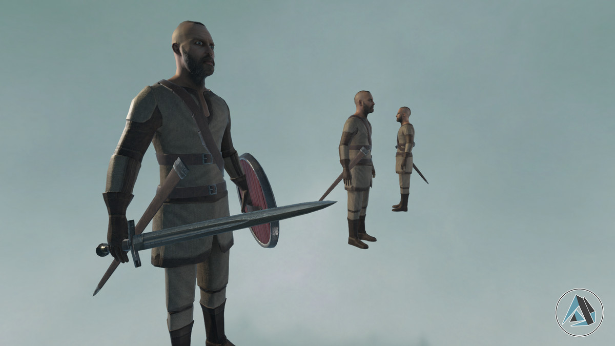 Viking Warrior Character Realistic Medieval Asset Package
