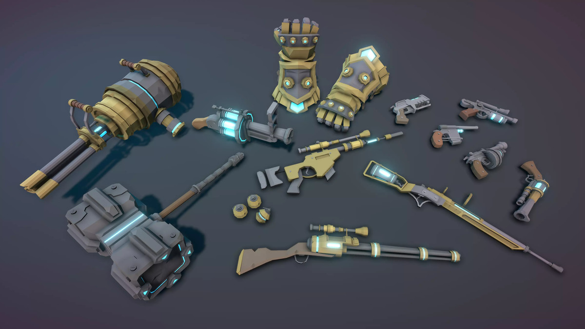 STYLIZED Low Poly Fantasy Bundle Vol. 2
