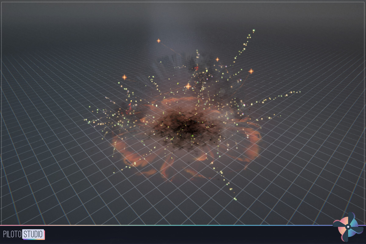 Realistic Fireworks VFX