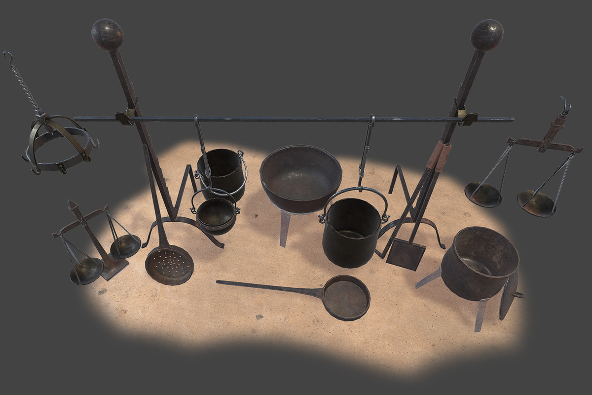 Kitchen Set Props