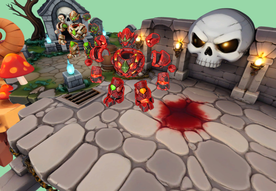 Voidcore Colossus - Stylized Fantasy Monster (Rig + Anim) – PixeliusVita