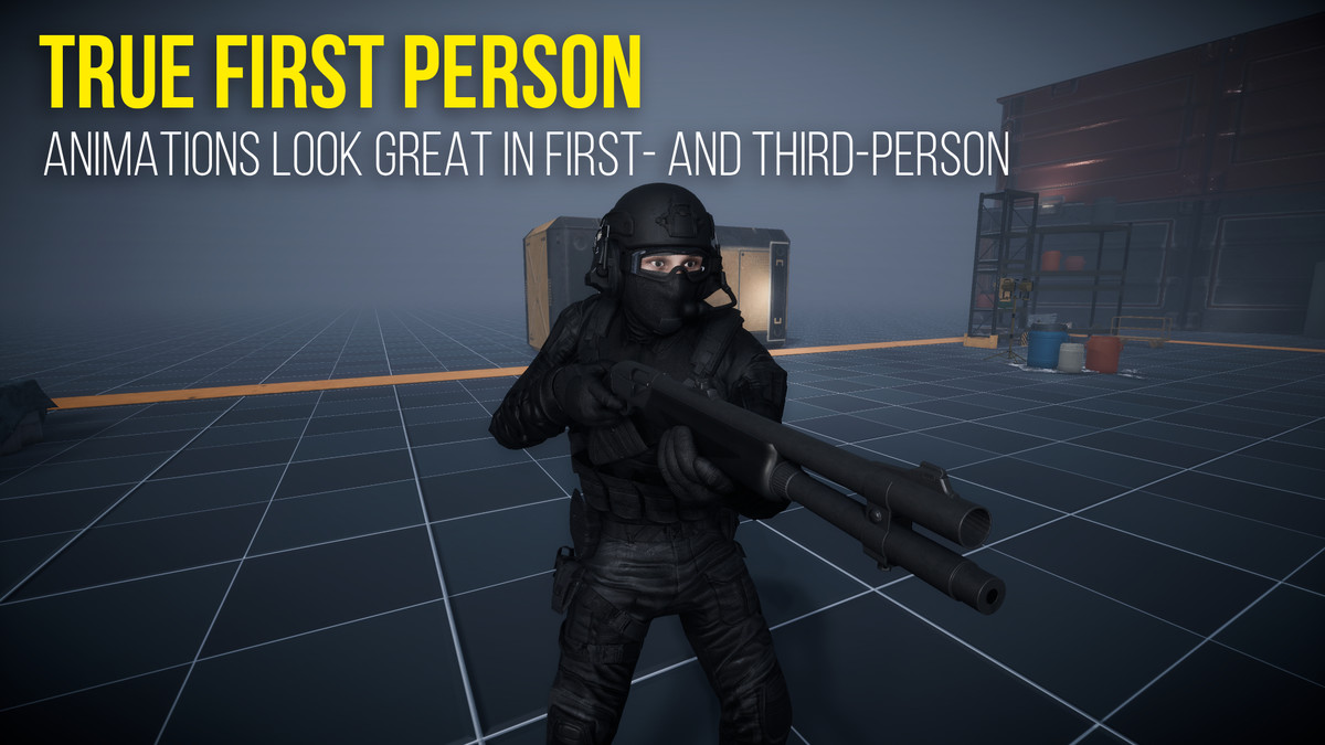 Tactical FPS Animations