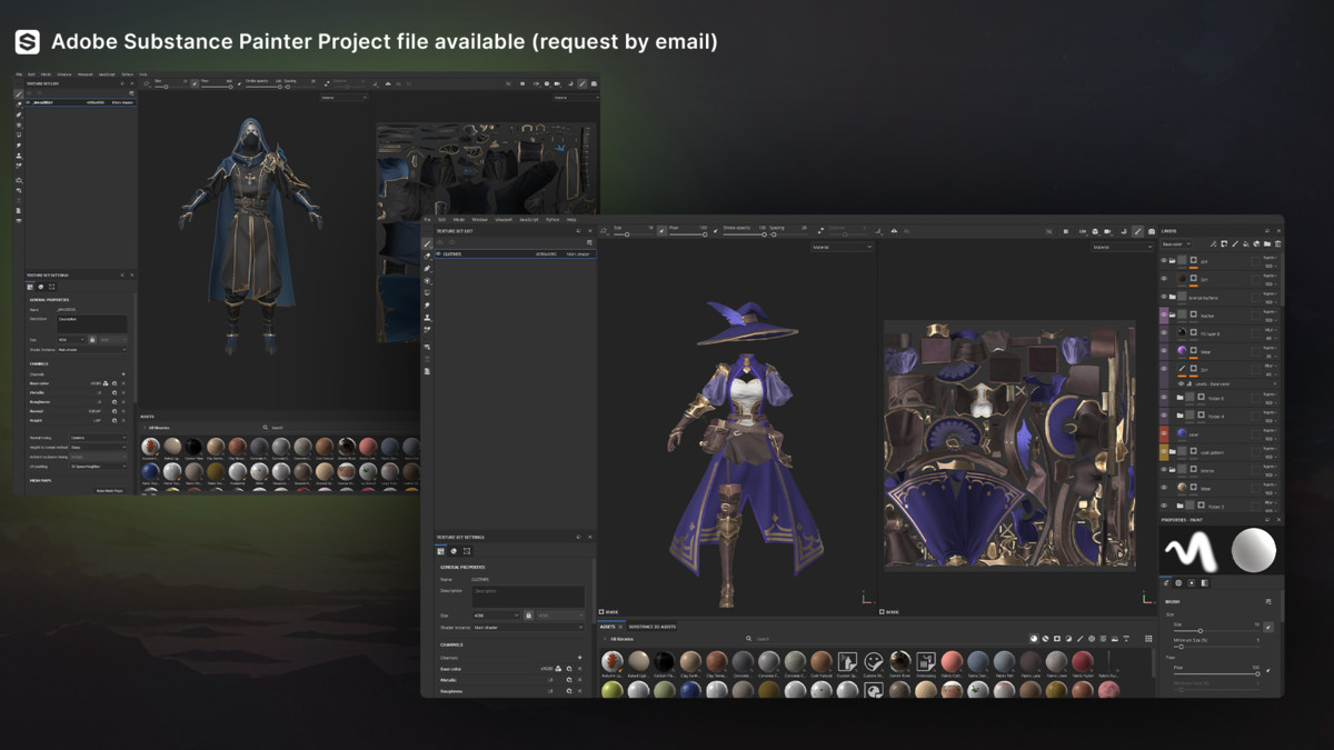 MMORPG Characters - Mega Collection - Warriors, Archers, Mages