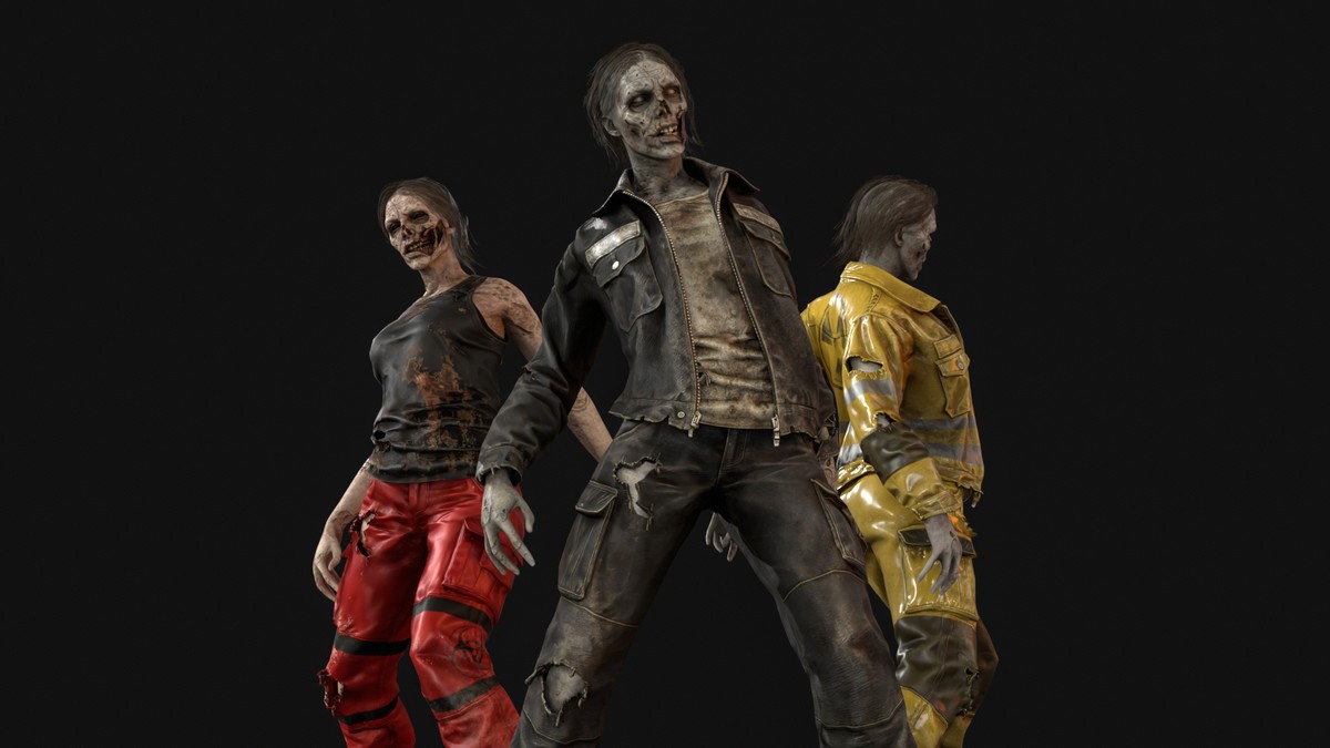 Zombie Worker Girl Two