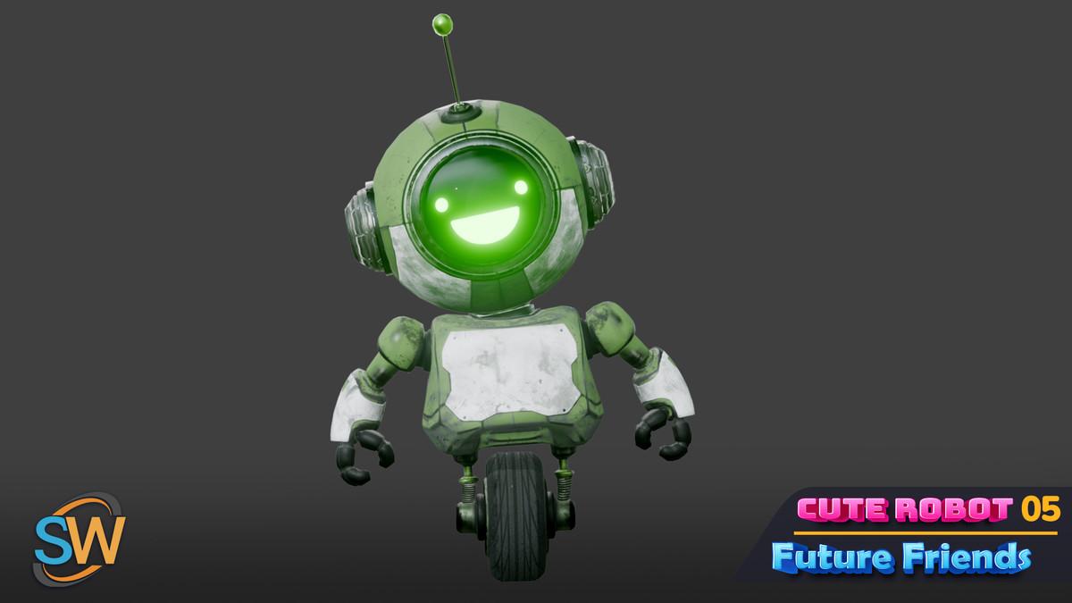 Cute Robot 05 - Future Friends
