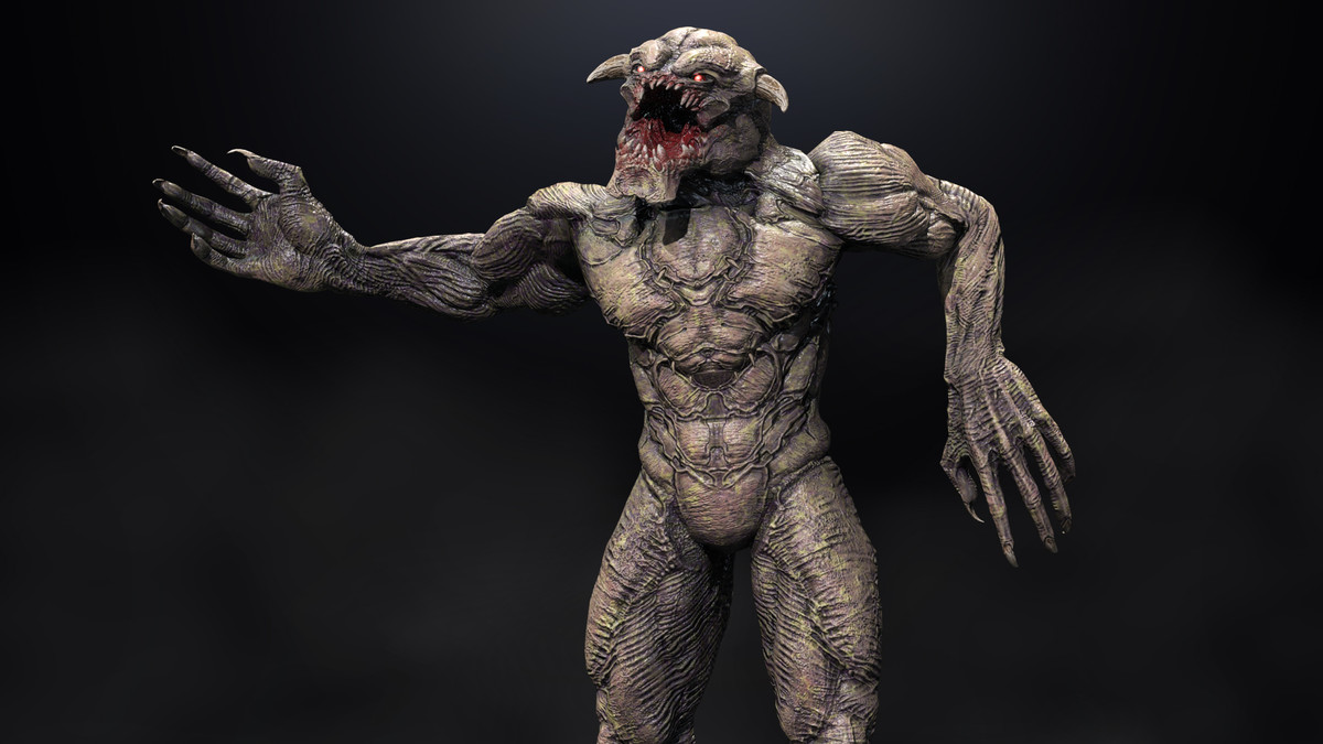 Intelligent Alien Race HELLBULL