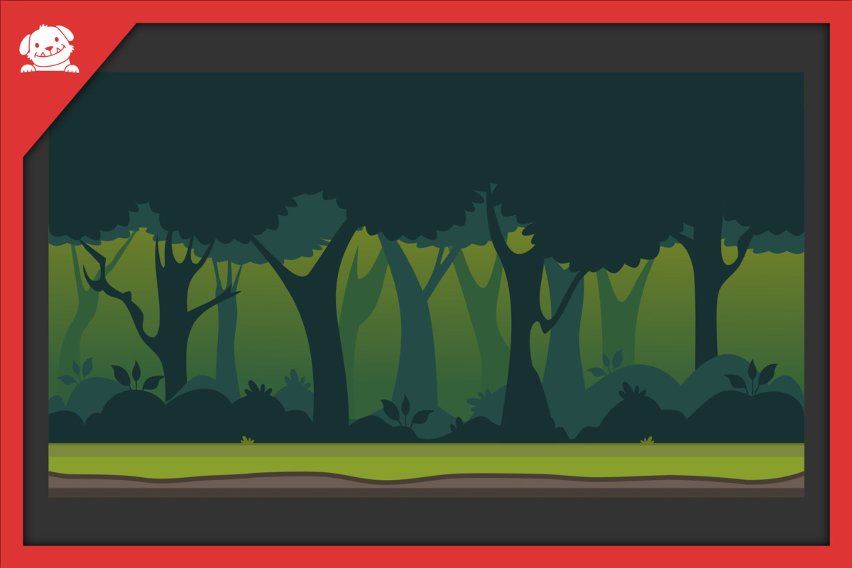 Simple Cute 2D Backgrounds Pack (5 Environments + PNG + SVG)