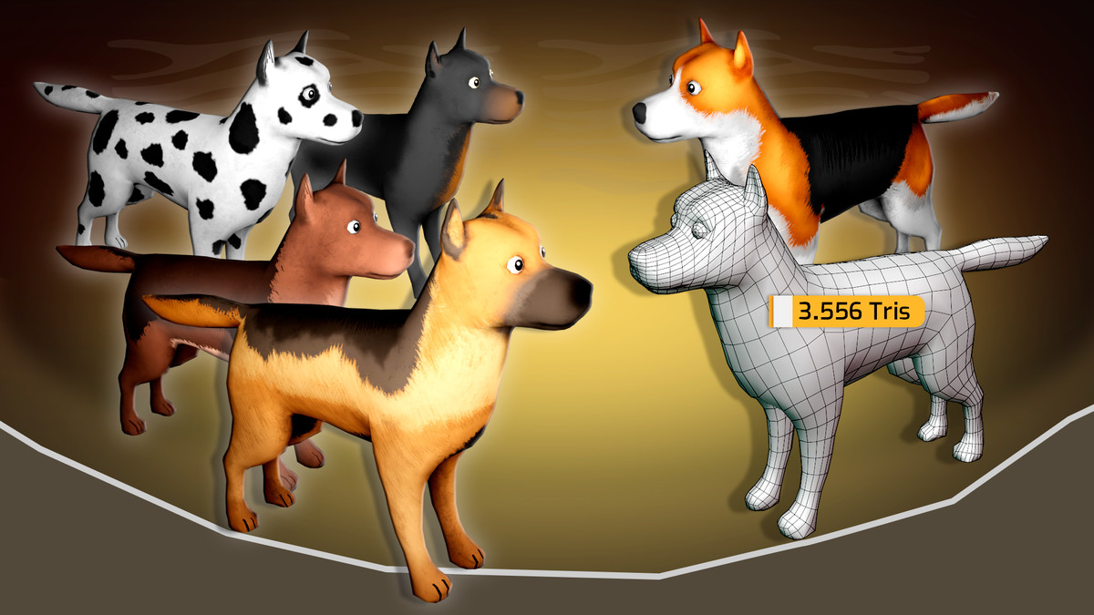 Stylized Dog 1