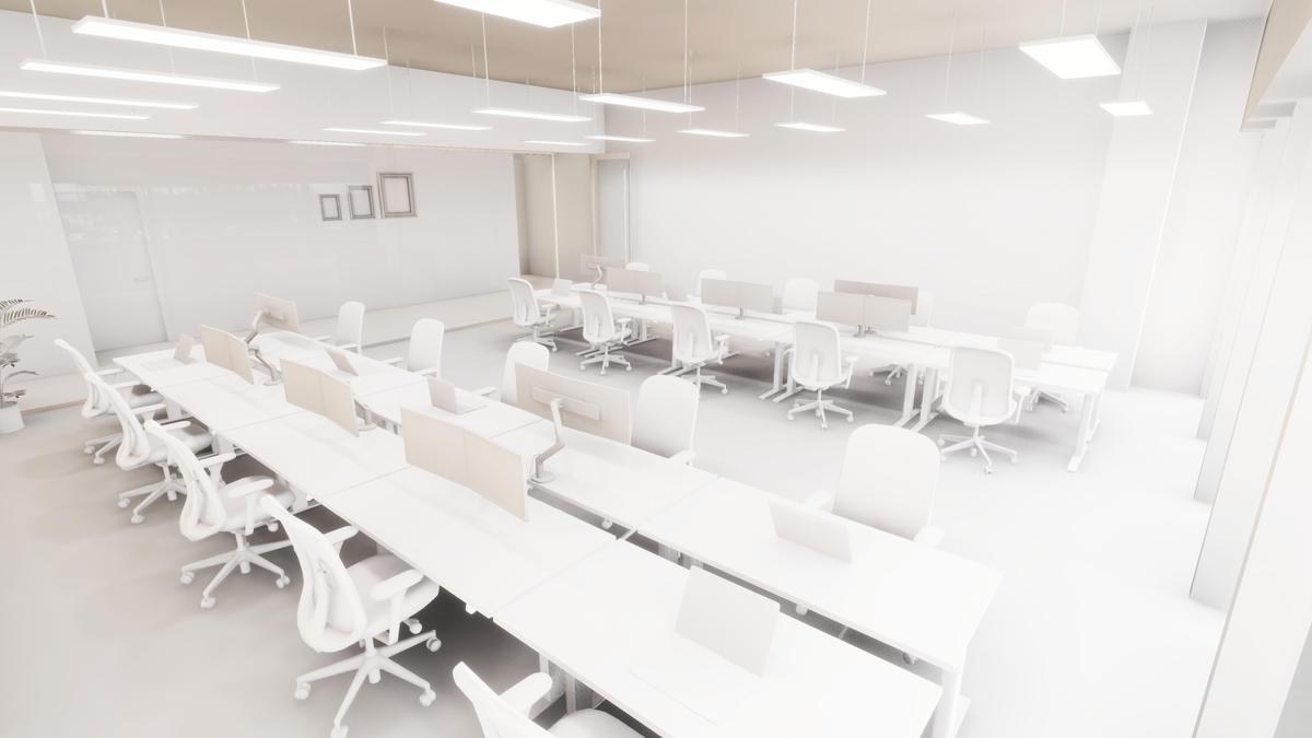 Modern Office Workspace