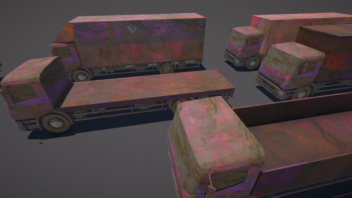 Abandoned Truck Pack