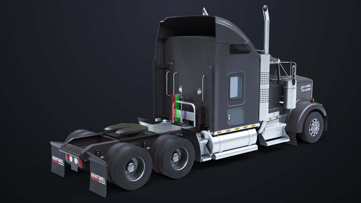 Truck Chassis 02 Generic Black URP HDRP Textures