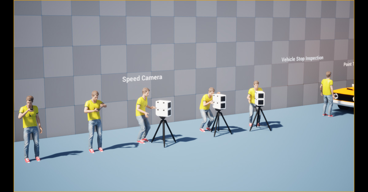 Traffic Police Animation