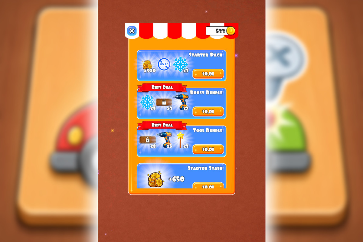 Screw Logic - Complete Mobile Game Template