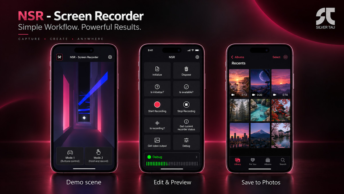 NSR - Screen Recorder - Cross-Platform Video Capture