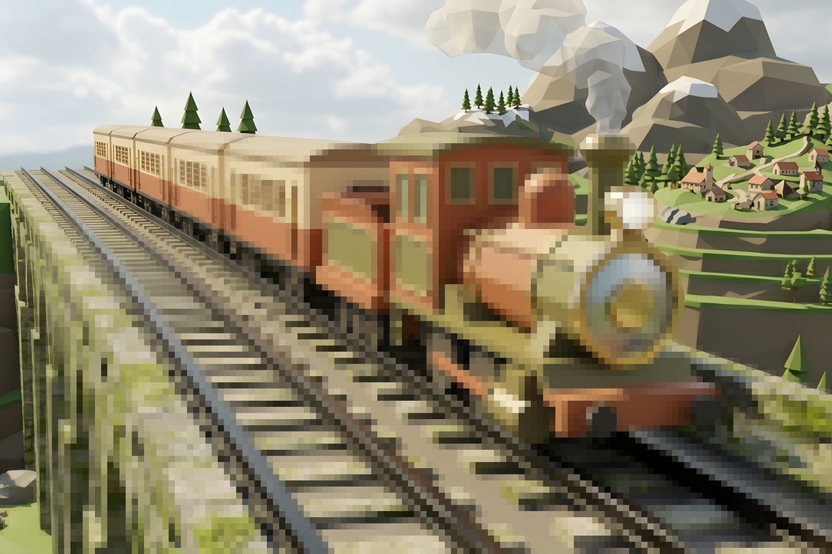 Distance Based Pixalator - 3D Scenes to Pixels