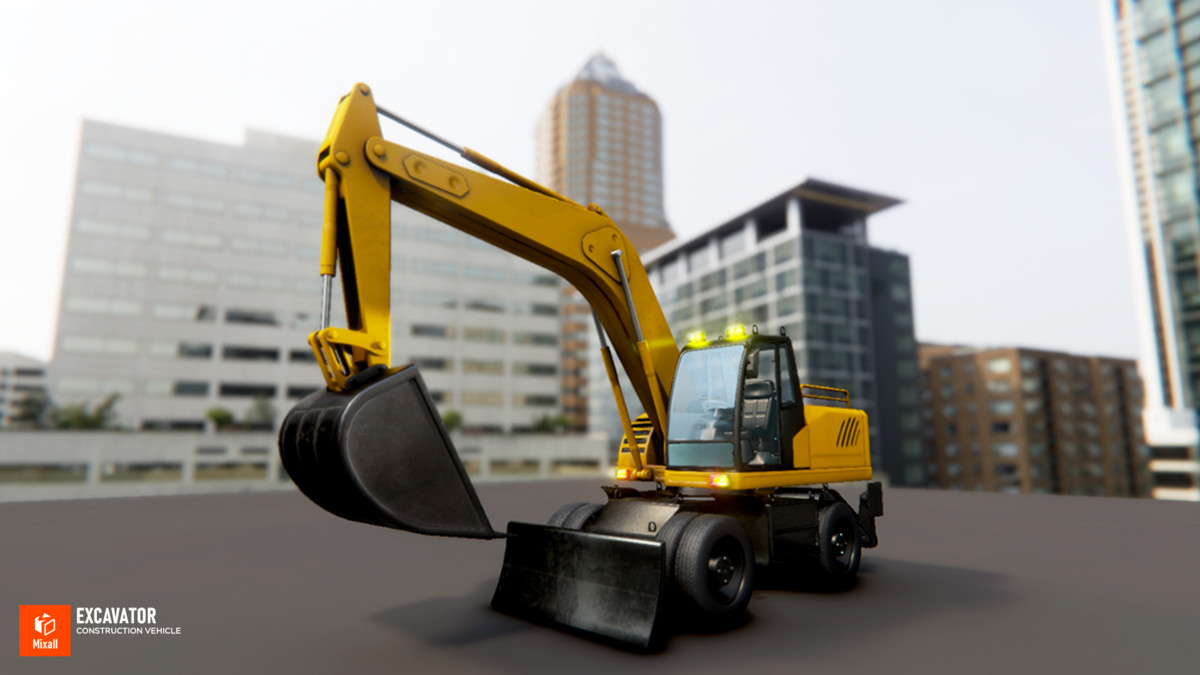 Construction sites, equipment and builders