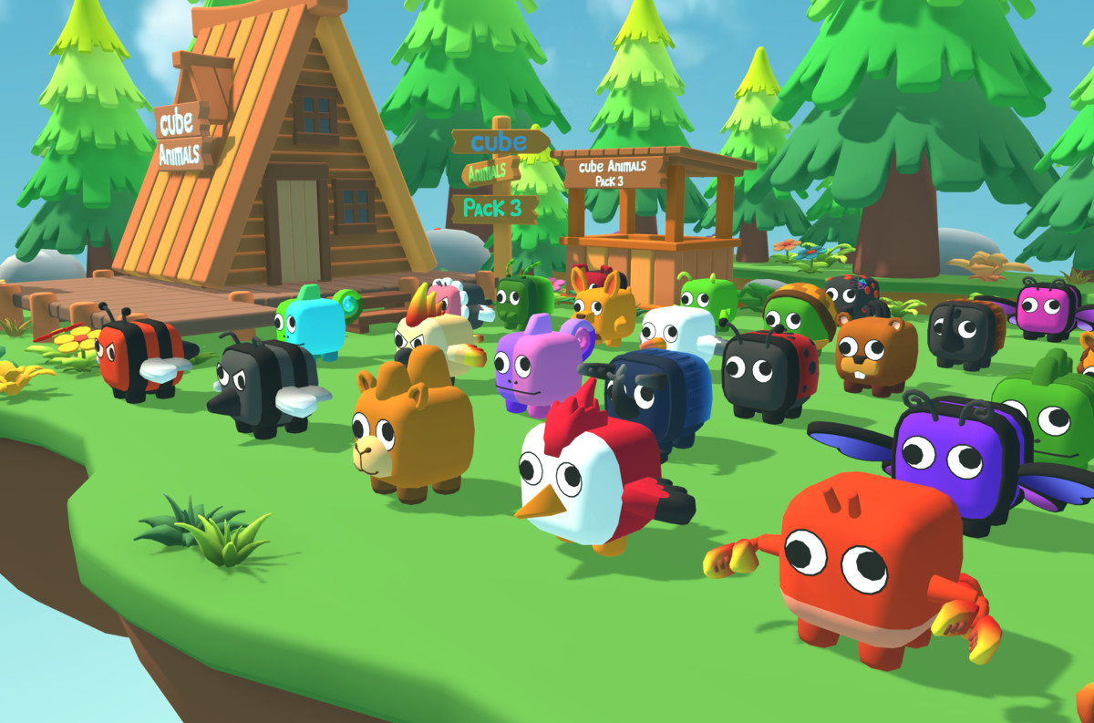 Cute Magic – Cube Animals Pack 3