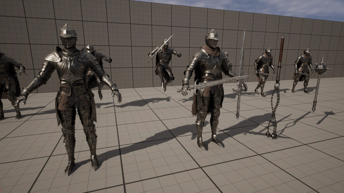 Dark Paladin Game Ready