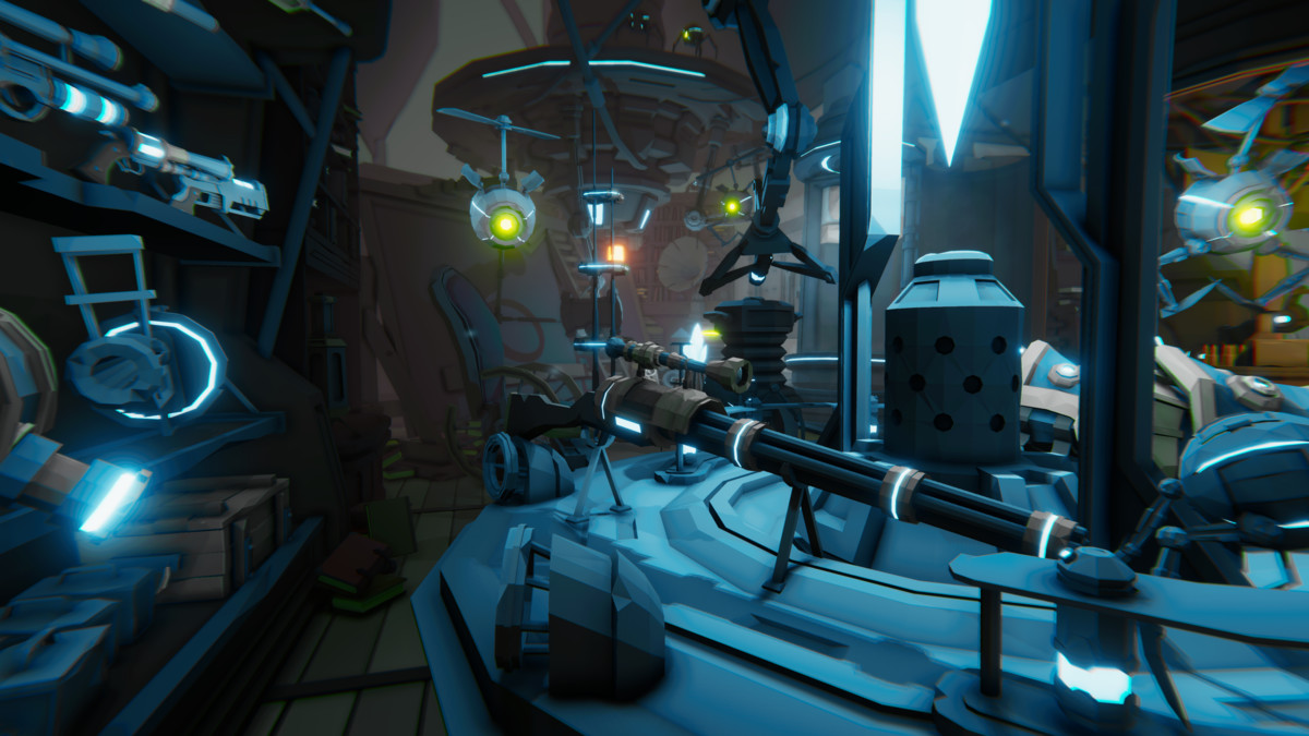 STYLIZED Fantasy Magitech Laboratory - Low Poly 3D Art