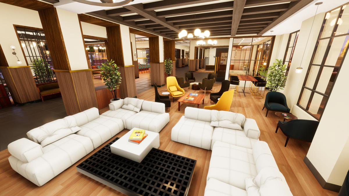 Hotel Bar Interior