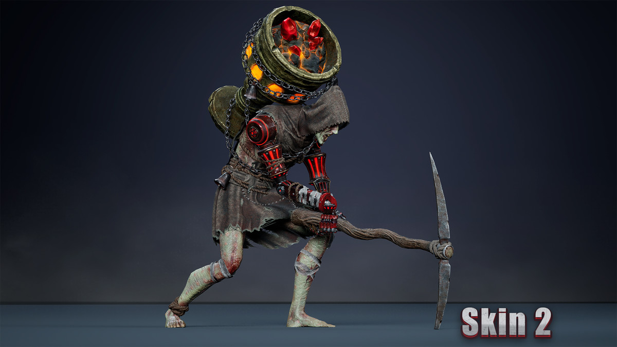 Fantasy Cyborg Miner 1