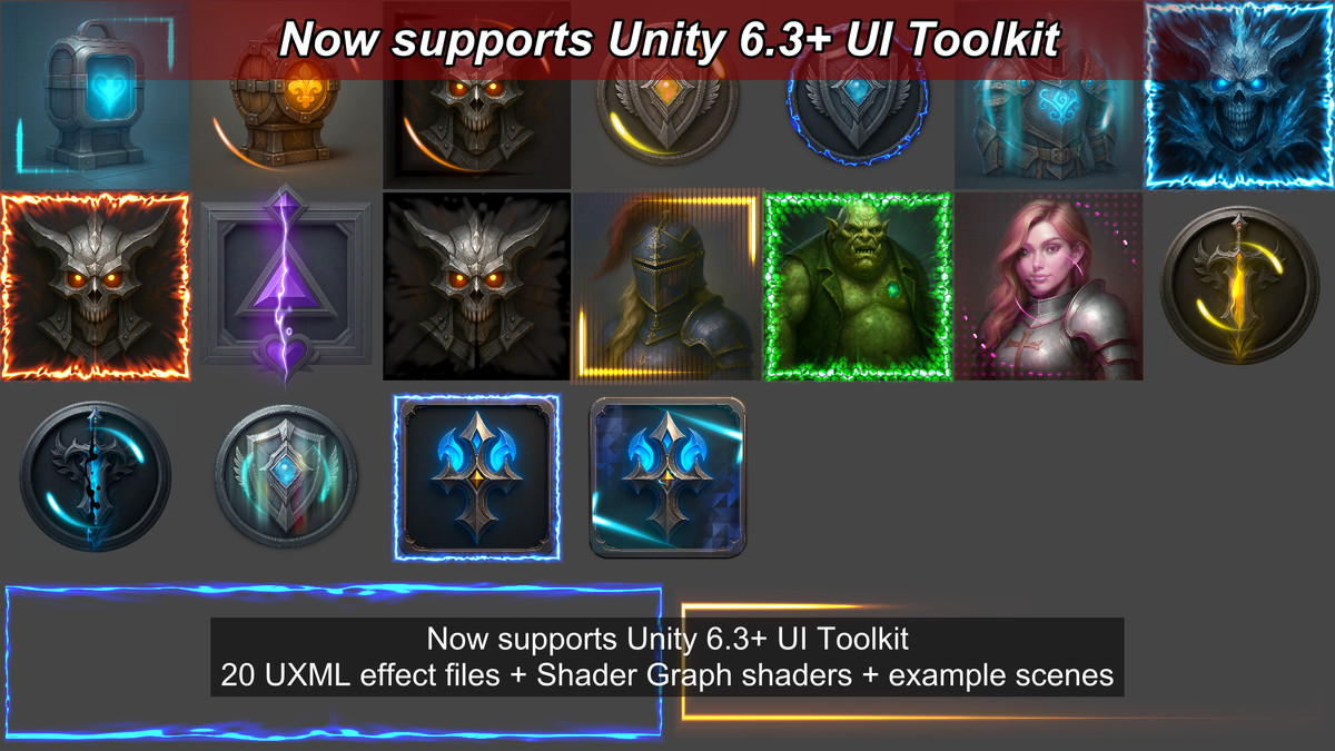 UI Shader Effects - Edge Effects