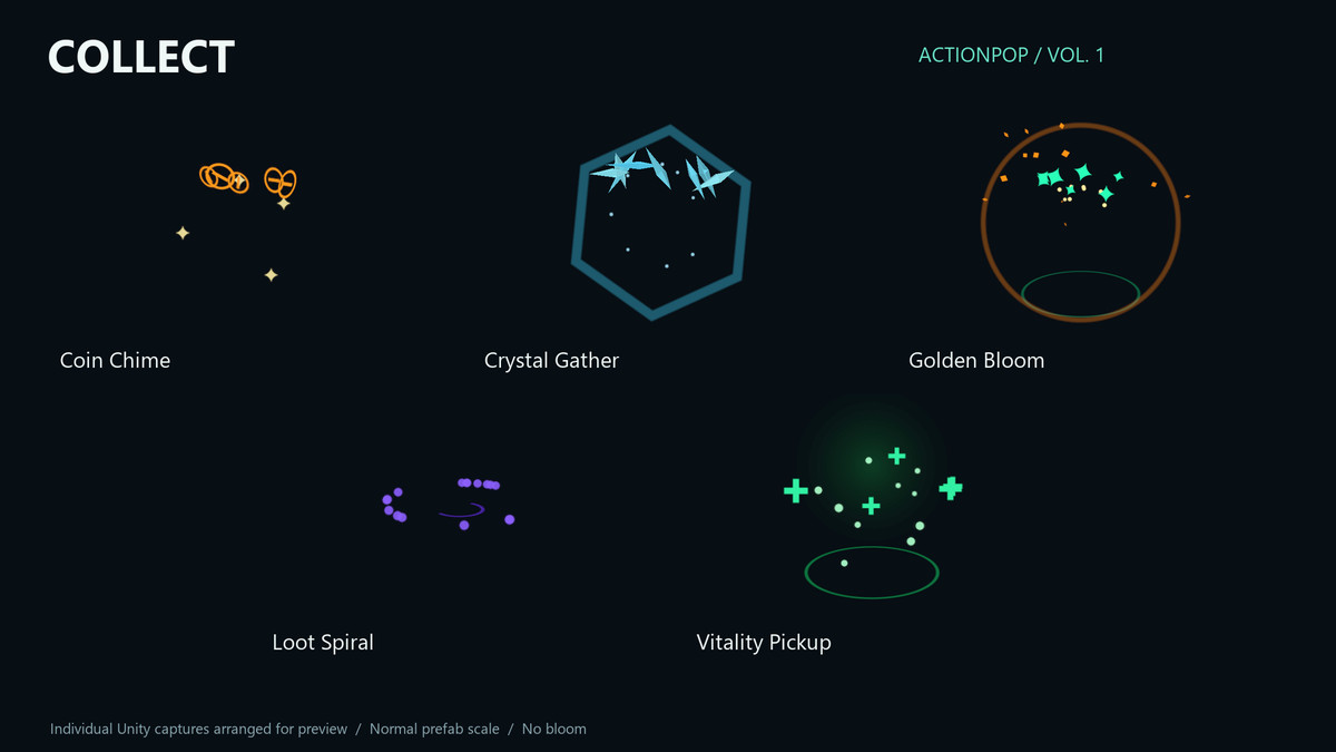 ActionPop - Stylized Gameplay VFX Pack Vol. 1