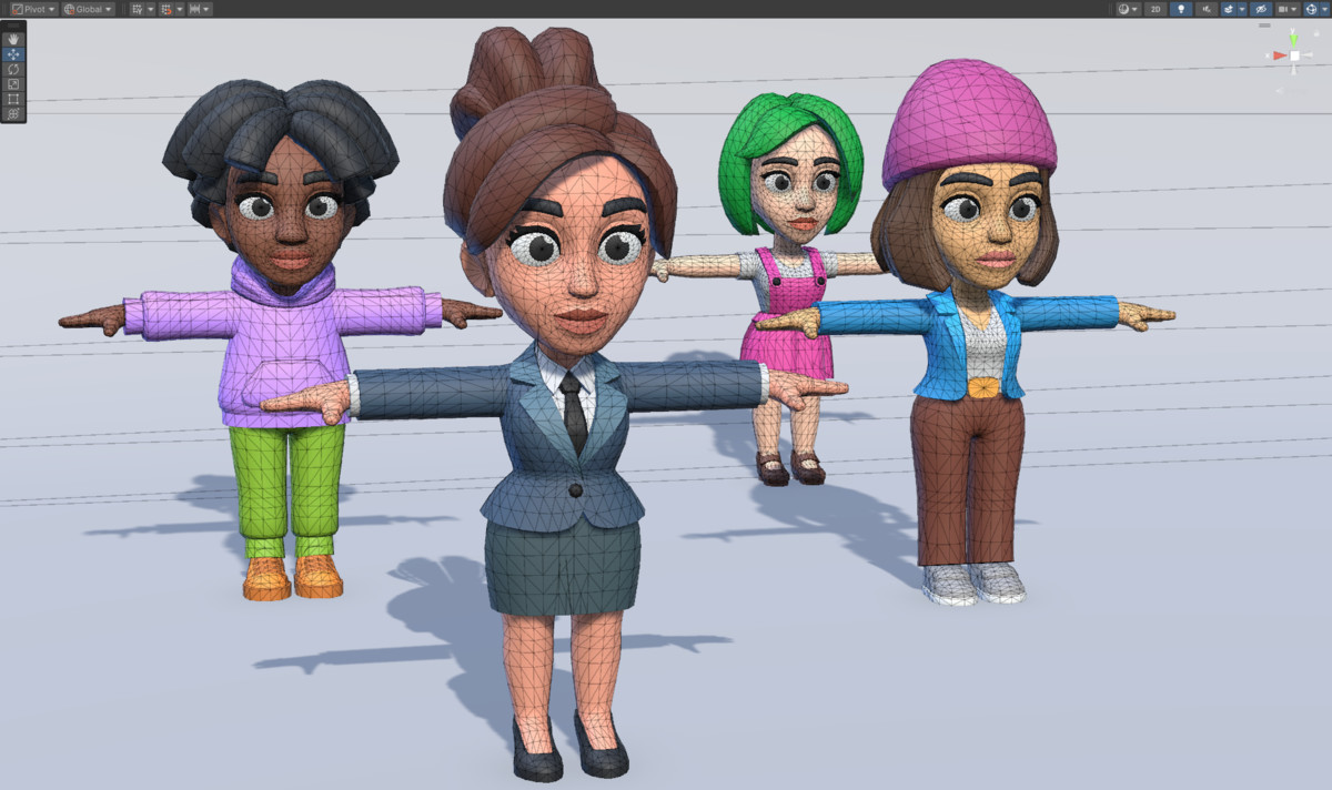 Characters City Pack 1