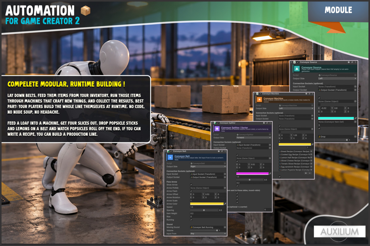 Automation for Game Creator 2