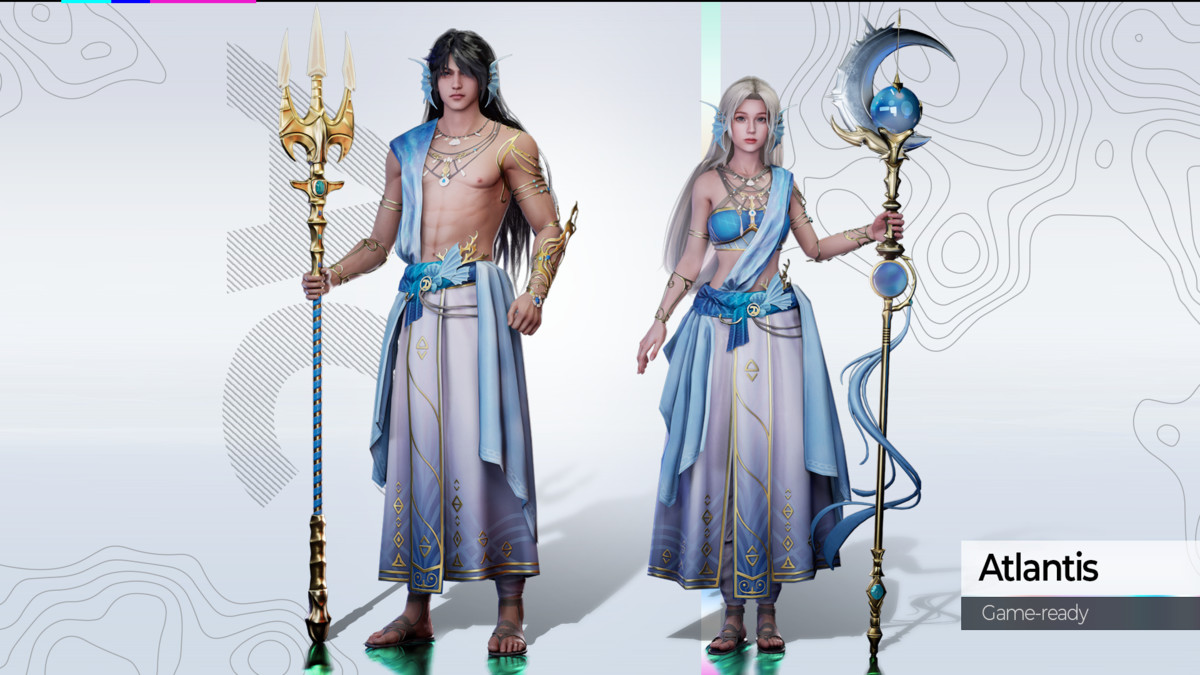 Atlantis Citizen: Male and Female