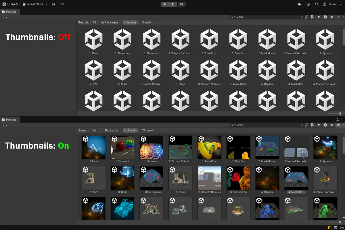 Scene Thumbnail Viewer