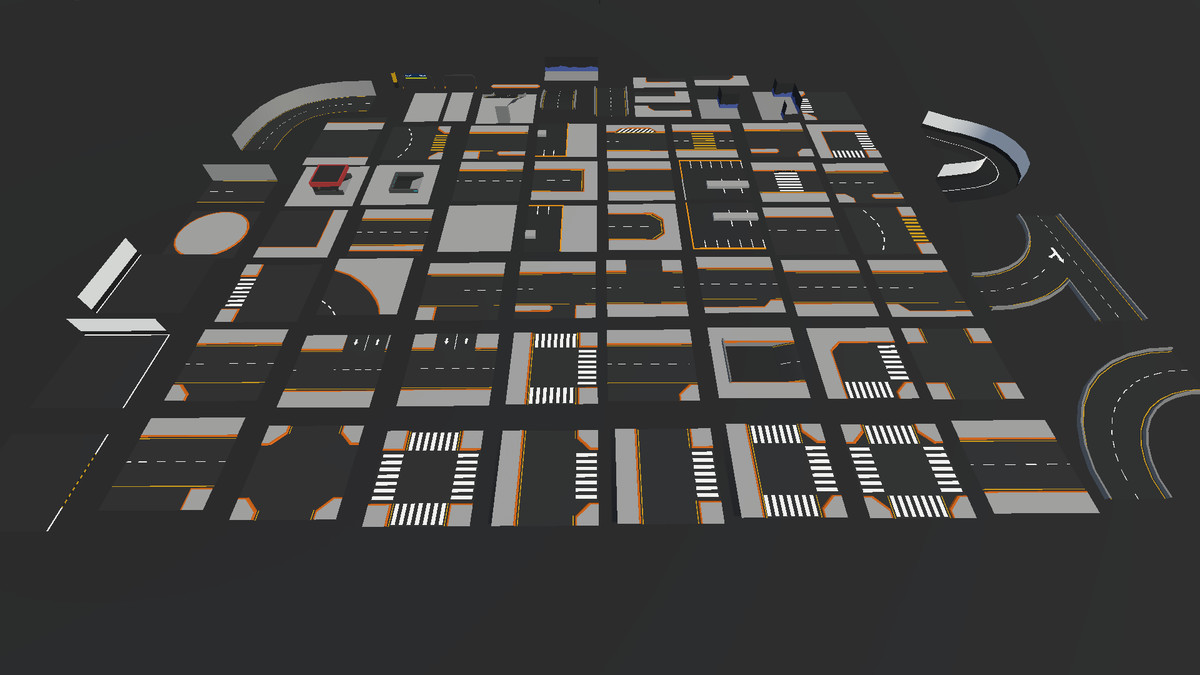 LowPoly Cyberpunk City