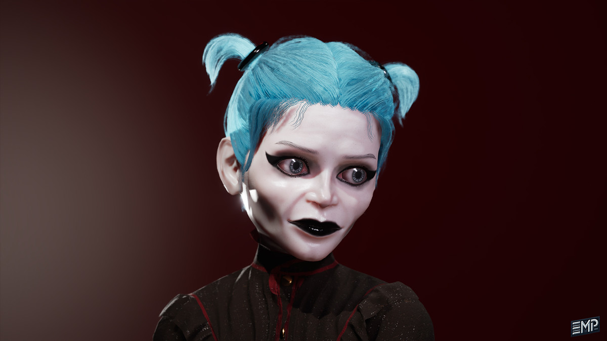 Creepy girl