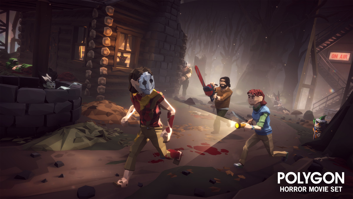 POLYGON - Horror Movie Set - Low Poly 3D Art by Synty
