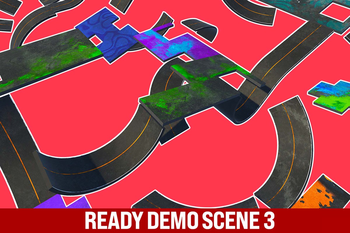 Ultimate Stunt Tracks - Modular Ramps, Loops & Track Prefabs