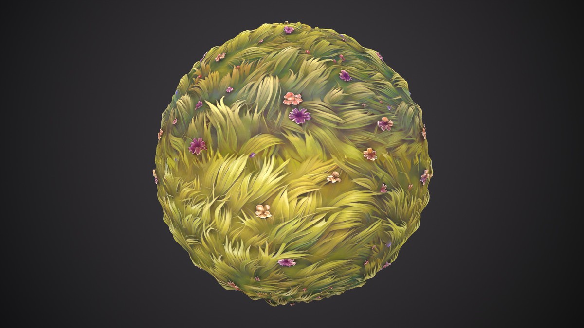 Stylized Textures - Vol 42 - Grass