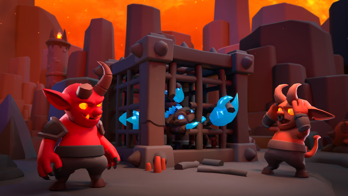 Inferno World - Low Poly 3D Models