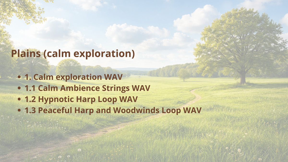 Ambience & Exploration: Emotional States Pack